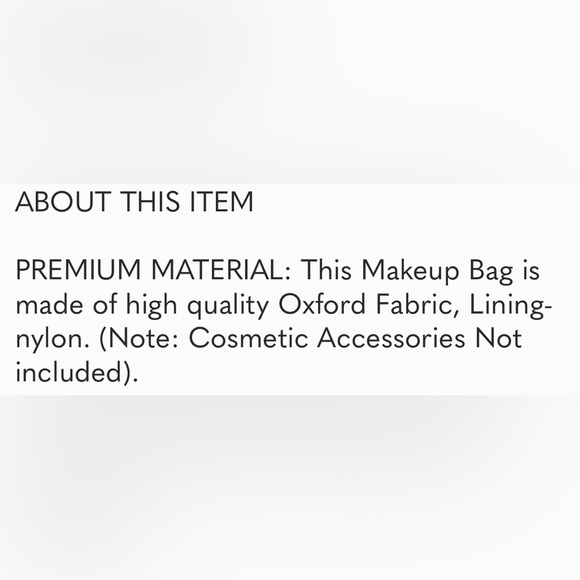 Makeup bag - Picture 8 of 8